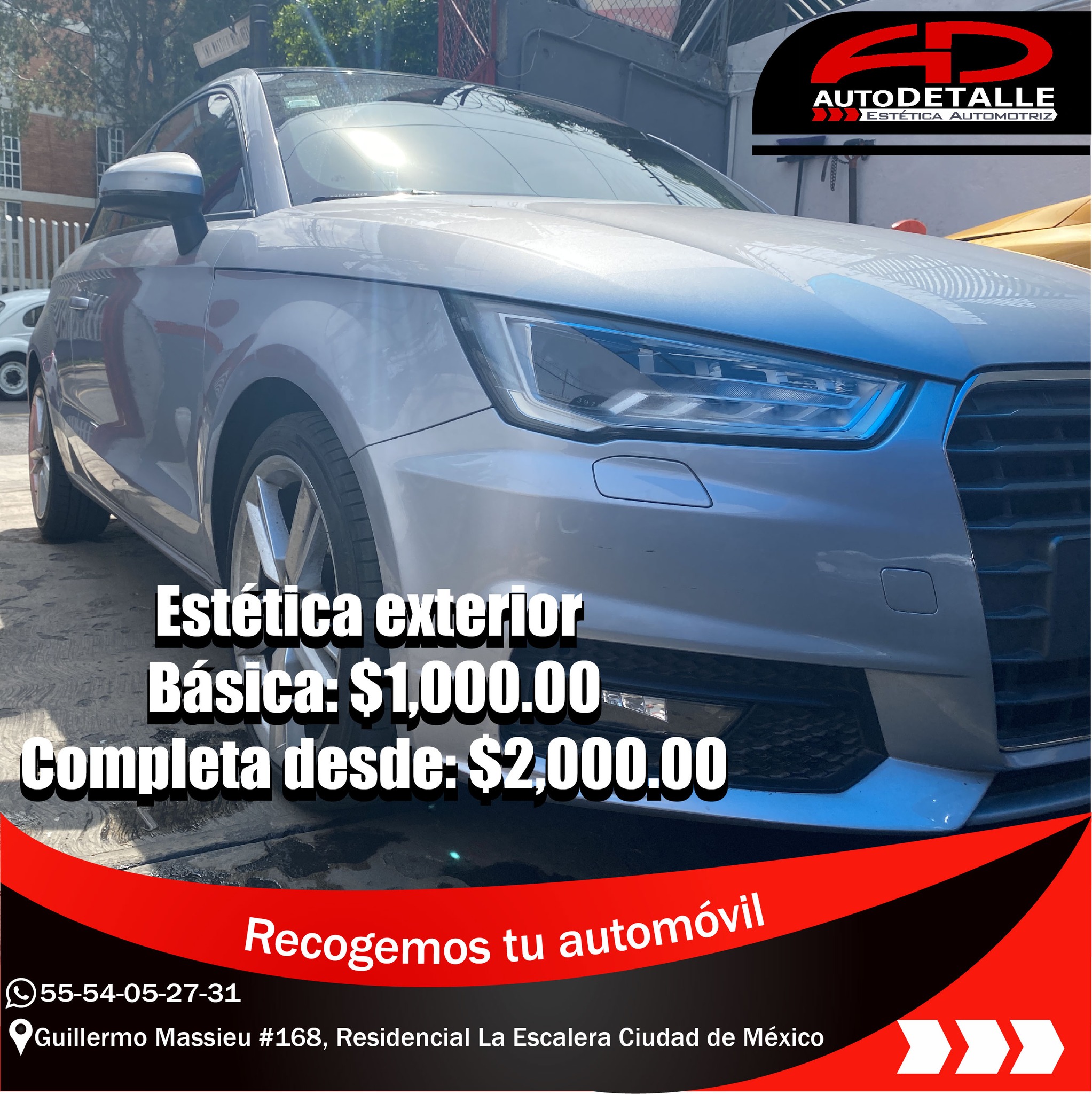 Estetica exterior basica de Audi